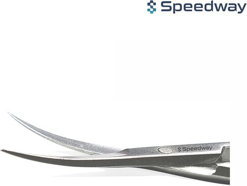 مقاس مقص Speedway Iris: 9.0 سم مستقيم I من الفولاذ المقاوم للصدأ I حوالي 90 مم in Saudi Arabia