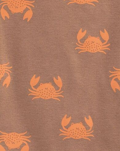 Carter's Baby Boys' 5-Pack Original Bodysuits, Sleeveless (12 Months, Orange Beach Crab Tanks) in Kuwait