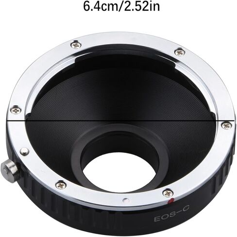 محول تركيب عدسة EF/EF-S إلى C للكاميرا، محول كاميرا EF/EF-S إلى C لعدسات Canon EOS EF وEF-S إلى كاميرات C-Mount in Kuwait