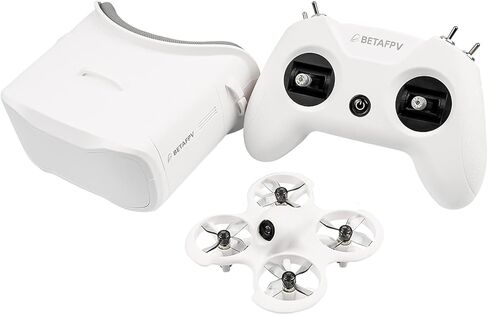 BETAFPV Cetus FPV Kit RTF لطائرة السباق بدون طيار مع جهاز إرسال LiteRadio 2 SE VR02 FPV Goggles، طقم الطائرة بدون طيار FPV للمبتدئين للطيران بشكل أسرع in Kuwait