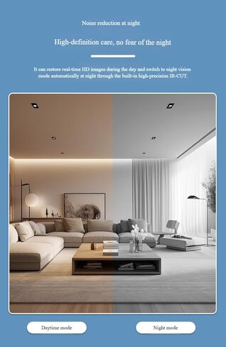 Home Surveillance Camera, high-Definition Night Vision, WiFi, Remote Mobile Viewing in Kuwait