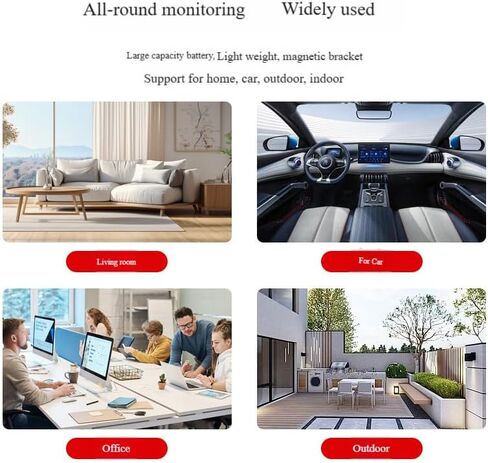 Home Surveillance Camera, high-Definition Night Vision, WiFi, Remote Mobile Viewing in Kuwait