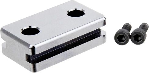محول تركيب السكك الحديدية Kupo PSU لمشبك Convi مع لوحة ألومنيوم CNC، ومسامير مجموعة M5 مدمجة، وتصميم مناسب بدقة لتركيب مصدر الطاقة الآمن على أنظمة التزوير الاحترافية (KG704912) in Kuwait