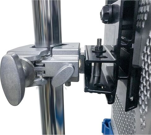 محول تركيب السكك الحديدية Kupo PSU لمشبك Convi مع لوحة ألومنيوم CNC، ومسامير مجموعة M5 مدمجة، وتصميم مناسب بدقة لتركيب مصدر الطاقة الآمن على أنظمة التزوير الاحترافية (KG704912) in Kuwait