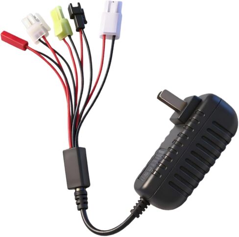 Rc Battery Charger 5Groups of nimh Battery Chargers Applicable2.4v 3.2v 4.8v 7.4v 8.4v 9.6v 10.8v 12v Fast Charging Remote Control car Remote Control Aircraft Intelligent Charger in Saudi Arabia