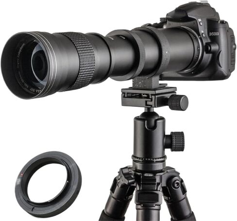عدسة، متوافقة مع Canon EF Mount 420-800mm F8.3-16 عدسة تكبير تليفوتوغرافي يدوية (ماكرو 4/3) in Kuwait