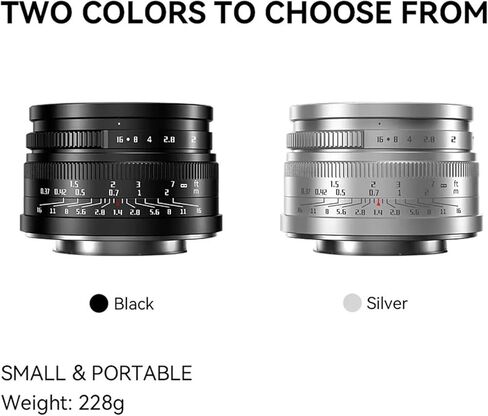 Lens， Compatible for Sony E-Mount 35mm F1.4 APS-C Auto Focus Portrait Lens Z XF RF EOS-M M43 Mount(APS-C Black,XF) in Kuwait