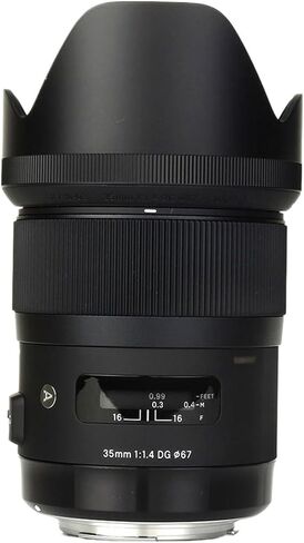عدسة، متوافقة مع عدسة Canon E Mount 35mm F1.4 ذات الإطار الكامل للتركيز التلقائي (F) in Kuwait