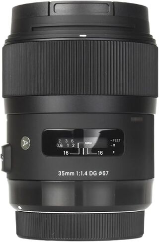 عدسة، متوافقة مع عدسة Canon E Mount 35mm F1.4 ذات الإطار الكامل للتركيز التلقائي (F) in Kuwait
