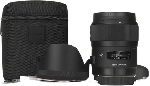 عدسة، متوافقة مع عدسة Canon E Mount 35mm F1.4 ذات الإطار الكامل للتركيز التلقائي (F) in Kuwait