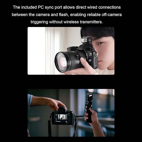 GOWENIC Hot Shoe Adapter, Flash Bracket Extension with PC Sync Port for DSLR Mirrorless Cameras, Aluminum Alloy ABS Construction Fits IM20 in Kuwait