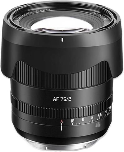 عدسة، متوافقة مع Sony E-Mount A6400 A7RIII ZVE-10 FX30 75 مم F2 إطار كامل عدسة التركيز التلقائي Z Z5 Z6 ZFC L(AF 75 مم F2 فضي، E-Mount(FE)) in Kuwait