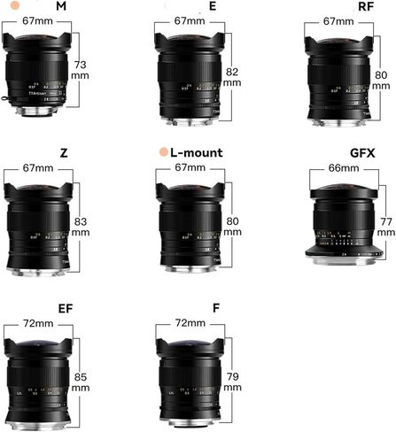 عدسة، متوافقة مع عدسة عين السمكة Sony E 11mm F2.8 كاملة الإطار Z F EF R EOS R L Camera 760D A6300(Z Mount) in Kuwait