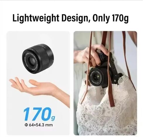 عدسة، متوافقة مع عدسة Sony E 35mm F1.7 APS-C التركيز التلقائي Prime X X-T1 X-T10 X-T2 X-PRO02 XS10 Z Z7 II Z50 Z6 Z7 Z30(E-Mount(APS-C)) in Kuwait