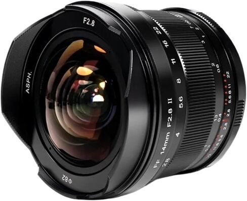 عدسة، متوافقة مع عدسة Sony E-Mount مقاس 14 مم F2.8 ذات إطار كامل بزاوية واسعة للغاية، عدسة يدوية L Mount Z-Mount RF-Mount(RF) in Kuwait