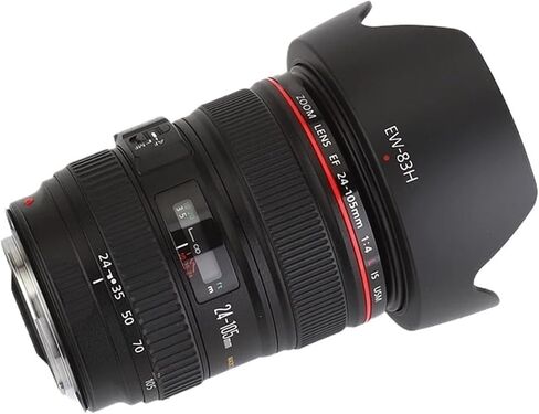 Lens， Compatible for Canon EF 24-105mm F4 L is USM Zoom Lens for DSLR Cameras in Kuwait
