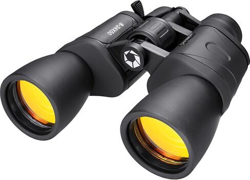 winbest X BARSKA BINO Gladiator 8-24X50 Zoom Binoculars (Ruby Lens) Black in Kuwait