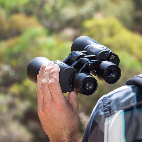 winbest X BARSKA BINO Gladiator 8-24X50 Zoom Binoculars (Ruby Lens) Black in Kuwait