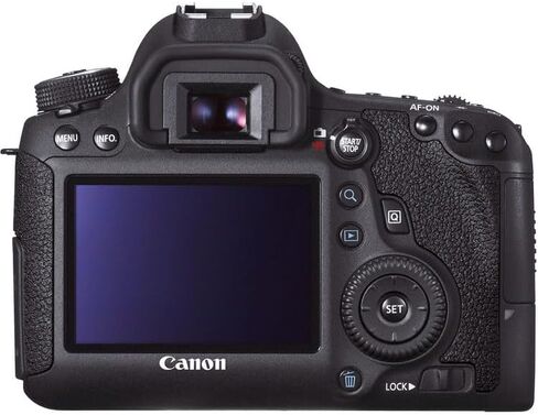 حزمة كاميرا Canon EOS 6D DSLR | مستشعر كامل الإطار بدقة 20.2 ميجابكسل، DIGIC 5+، شبكة Wi-Fi مدمجة ونظام تحديد المواقع العالمي (GPS) مع نظام التركيز البؤري التلقائي من 11 نقطة | رائع لصور السفر والمناظر الطبيعية (8035B002) + بطاقة سعة 64 جيجابايت + حقيبة ك in Kuwait