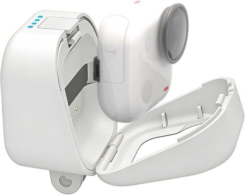 Charging Case 1000mAh with Interface Full Cover Accessories Compatible with Inta360 Go Ultra Action Camera(White) in Kuwait