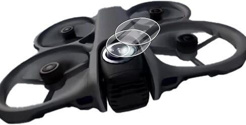 2 Pack for DJI Avata 360 Lens protector, Anti-Scratch High-Clarity Flexible Lens Protection, Bubble-Free, HD Transparent Protective Soft Film. in Kuwait