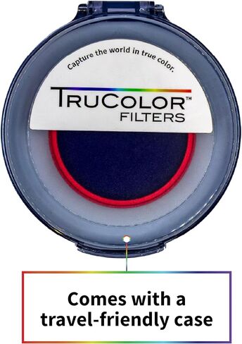 TruColor UV Blue IR 395/870، مرشح ثنائي النطاق، يمرر ضوء الأشعة فوق البنفسجية/الأزرق والأشعة تحت الحمراء للكاميرات ذات الطيف الكامل أو الكاميرات المحولة بالأشعة تحت الحمراء، تأثيرات الألوان الزائفة الجريئة للتصوير الفوتوغرافي الإبداعي (67 مم) in Kuwait