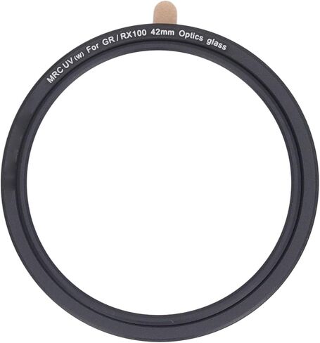 Camera Filter, 42mm Camera Lens Filter with High Light Transmittance Low Reflectivity, Thin Lightweight Protective Filter for GR3 GR3X GR2 for RX100 in Kuwait