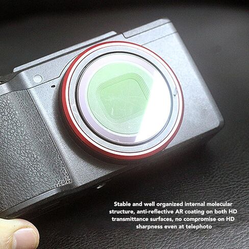 Camera Filter, 42mm Camera Lens Filter with High Light Transmittance Low Reflectivity, Thin Lightweight Protective Filter for GR3 GR3X GR2 for RX100 in Kuwait