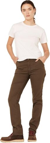 بنطال عمل من القماش الكتاني المتين والمريح للنساء من Carhartt in Saudi Arabia