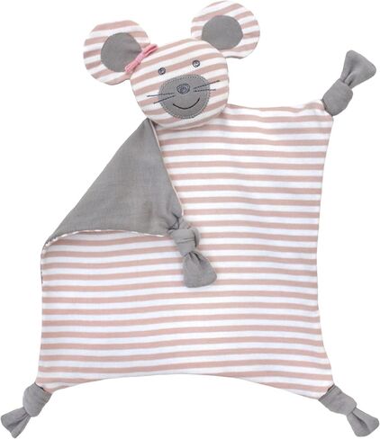 Apple Park Organic Farm Buddies Lovey Rattle | Non-Toxic, Hypoallergenic, 100% Organic Cotton for 0m+ | Security Blanket in Kuwait