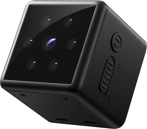 Mini Spy Cam 1080p Full HD - كاميرا فيديو مخفية قابلة للتركيب مع كشف الحركة والرؤية الليلية - كاميرا تجسس صغيرة للسيارة والمراقبة - كاميرا شرطي - كاميرات تجسس صغيرة - تدعم SD من 8 إلى 128 جيجابايت in Kuwait