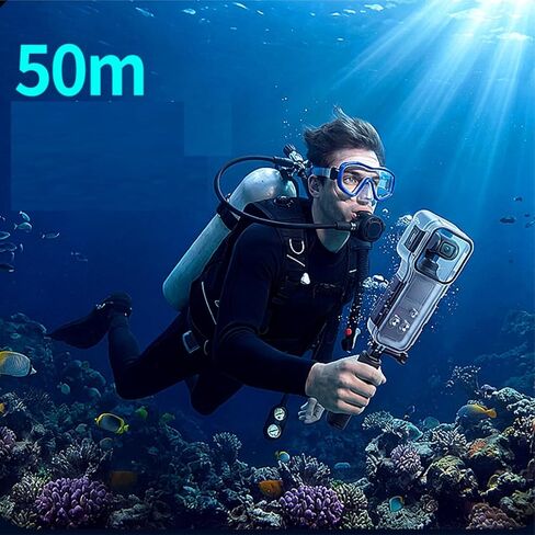 حافظة مقاومة للماء لـ DJI Osmo Pocket 4,50M/164FT حافظة للغوص تحت الماء غلاف مبيت لـ DJI Osmo Pocket 4 ملحقات كاميرا الحركة in Kuwait