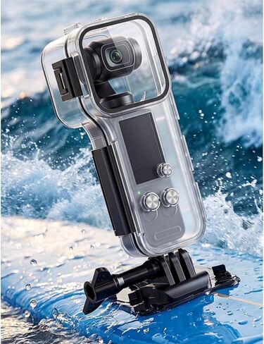 حافظة مقاومة للماء لـ DJI Osmo Pocket 4,50M/164FT حافظة للغوص تحت الماء غلاف مبيت لـ DJI Osmo Pocket 4 ملحقات كاميرا الحركة in Kuwait