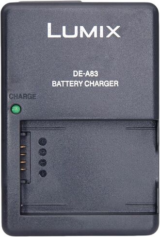 DE-A83 DMW-BMB9 Battery Charger for Panasonic DE-A84 Charger Lumix DC-FZ80, DC-FZ80D, DMC-FZ40K, DMC-FZ45K, DMC-FZ47K, DMC-FZ48K, DMC-FZ60, DMC-FZ70, DMC-FZ100, DMC-FZ15 Cameras & 120cm AC Cord in Kuwait