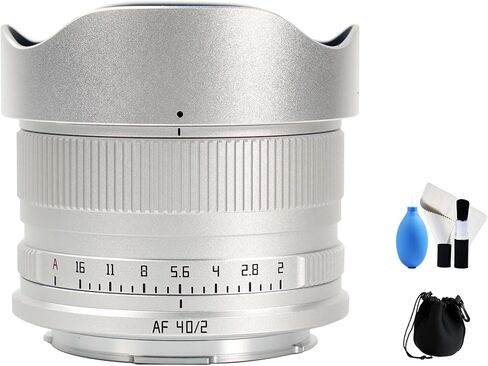 TTArtisan 40mm F2 Silver Z Full Frame AF Auto Focus Large Aperture Lens-for Z Mount Mirrorless Camera,for Z6 Z7 Z6II Z7II ZF ZFC Z30 Z50,ect. in Kuwait