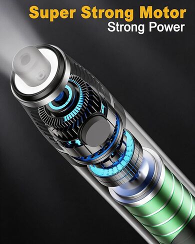Electric Engraving Pen, Cordless Rechargeable Engraver with 5 Adjustable Speeds & 63PCS Engraving Bits, Handheld Etching Tool for Metal, Wood, Glass, DIY Craft & Personalized Gifts grey in Saudi Arabia