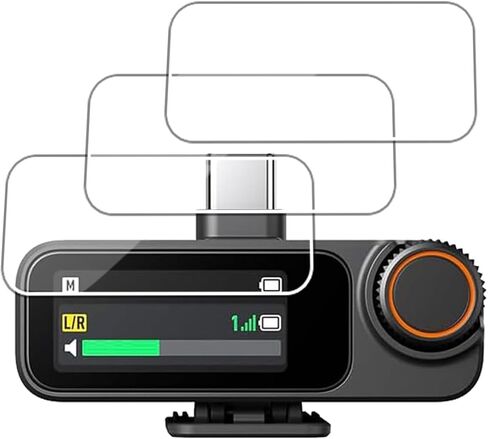 واقي شاشة جهاز الاستقبال DJI MIC 3، طبقة رقيقة للغاية مضادة للخدش ومضادة لبصمات الأصابع وحساسة للغاية (3 قطع، وليس زجاج مقسى) in Kuwait