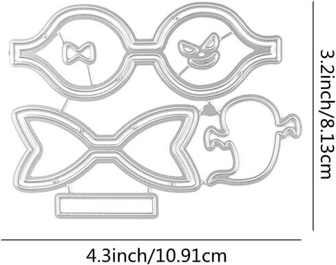 Bow Metal Cutting Dies for Card Making, Birthday Wedding Christmas Bow Decor Stencils DIY Crafts Card Cutting Dies Cuts for DIY Embossing Card Making Photo Decorative Paper Dies Scrapbooking (T5) in Saudi Arabia