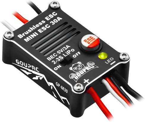 GOUPRC بدون فرشاة ESC 30A لاستبدال SCX24 RC ESC in Saudi Arabia