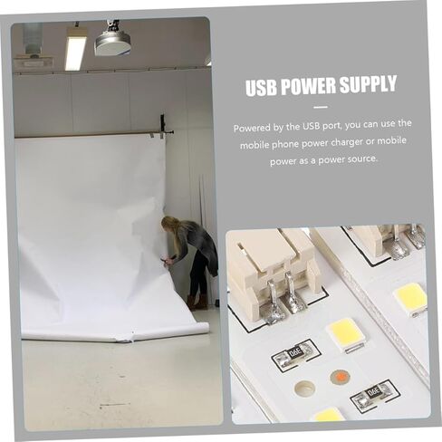 Angoily Led Light Bar Mini Box Photo Light Box Portable Photography Softbox Led Bar for Photography in Kuwait