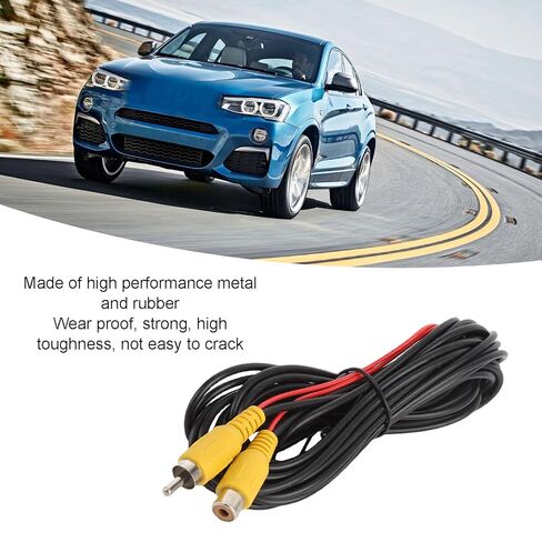 Backup Camera Video Cable,6M Video Extension Cable with Detection Wire,View Extension Cable for Connection to Car Reverse Rear in Kuwait