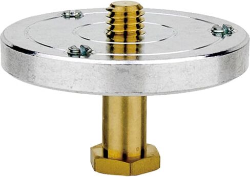 لوحة تركيب Kupo Hex، 3/8"-16 ذكر مع مسمار سداسي 5/8" لمشابك Convi وSuper وMafer، وكاميرا غير دوارة ولوحة تثبيت رأس حامل ثلاثي القوائم (KG013512) in Kuwait