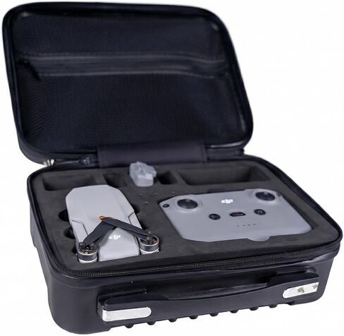حقيبة حمل لطائرة DJI Mini 4K / Mini 2 SE بدون طيار، حقيبة سفر ذات هيكل صلب ABS، حقيبة تخزين واقية متوافقة مع وحدة التحكم عن بعد RC-N1C (لا تطير أكثر كومبو) in Kuwait