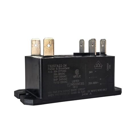 YEGAFE T92P7D22-12 مرحل الطاقة DPST-NO 12VDC 30A 6 دبابيس in Saudi Arabia