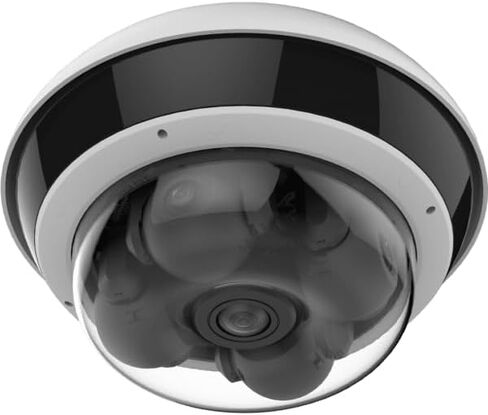 25MP 5-Directional Multisensor Network Camera 4 Adjustable Lenses Each Lens up to 5 MP 120 dB True WDR Compatible with Hikvision DS-2CD6D55G2-IZHS in Kuwait