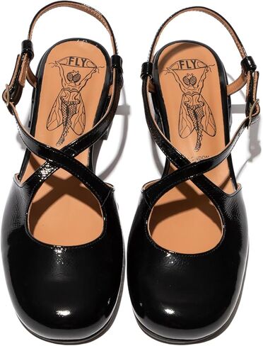 حذاء Fly London للسيدات Cark471Fly، أسود، 10-10.5 in Kuwait
