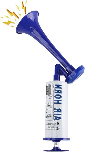Air Horn, Handheld Loud Air Horns 120DB Noise Makers for Sporting Events, Aluminum Super Loud Football Noise Maker Marine Signal Safety Alarm Horn for Boating, Hiking, Sports Events, Birthday Parties in Saudi Arabia