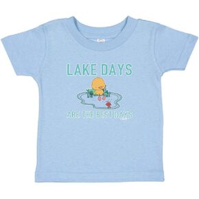 تي شيرت Lake Clothing Lake Days هي أفضل الأيام للأطفال الصغار من Juvy in Kuwait