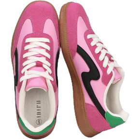 IDIFU Womens Fashion Sneakers Comfortable Cute Casual Tennis Shoes Non Slip Memory Foam Lightweight Trendy Retro Sneakers in Saudi Arabia