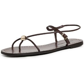 صندل مسطح للسيدات من Loeffler Randall Lara Strappy مع كرة in Kuwait